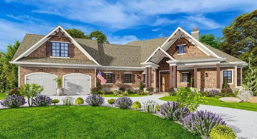 Spacious House Plan: 2,243 sq ft Family Home