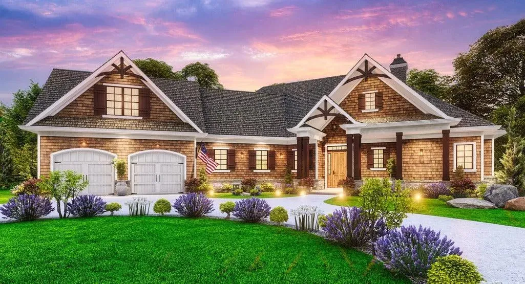 Spacious House Plan: 2,243 sq ft Family Home