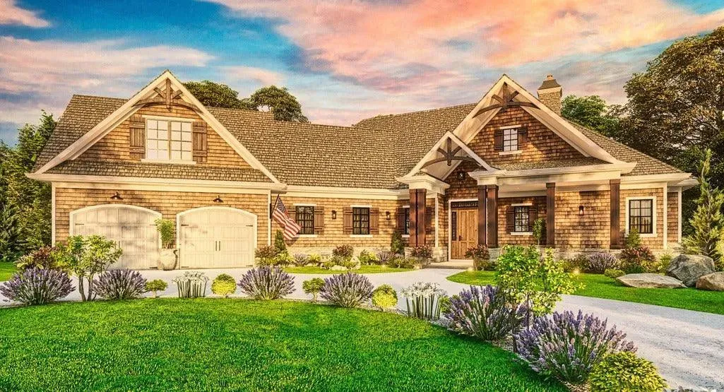 Spacious House Plan: 2,243 sq ft Family Home