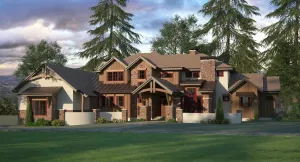 Spacious Three-Bedroom House Plan with Optional Basement