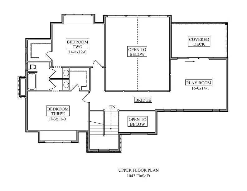 Spacious Three-Bedroom House Plan with Optional Basement