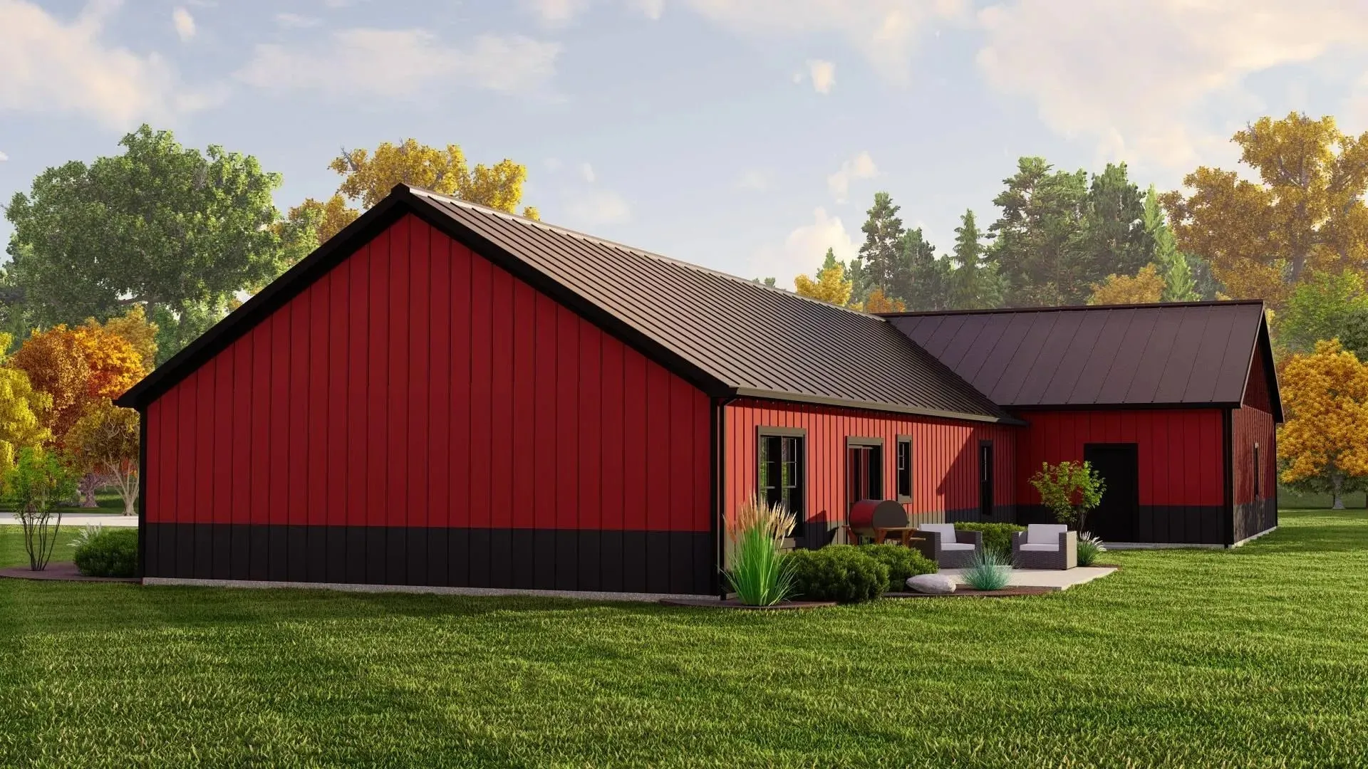 Spacious Three-Bedroom House Plan