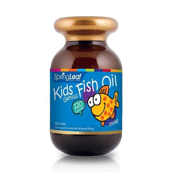 Spring Leaf Premium Kids Fish Oil 750mg