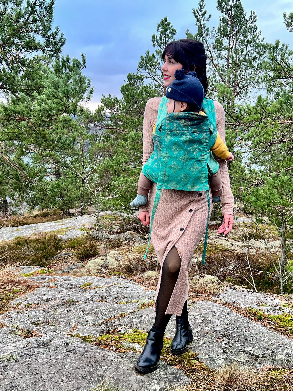Starry Night Gold Dust Cairis Baby Carrier