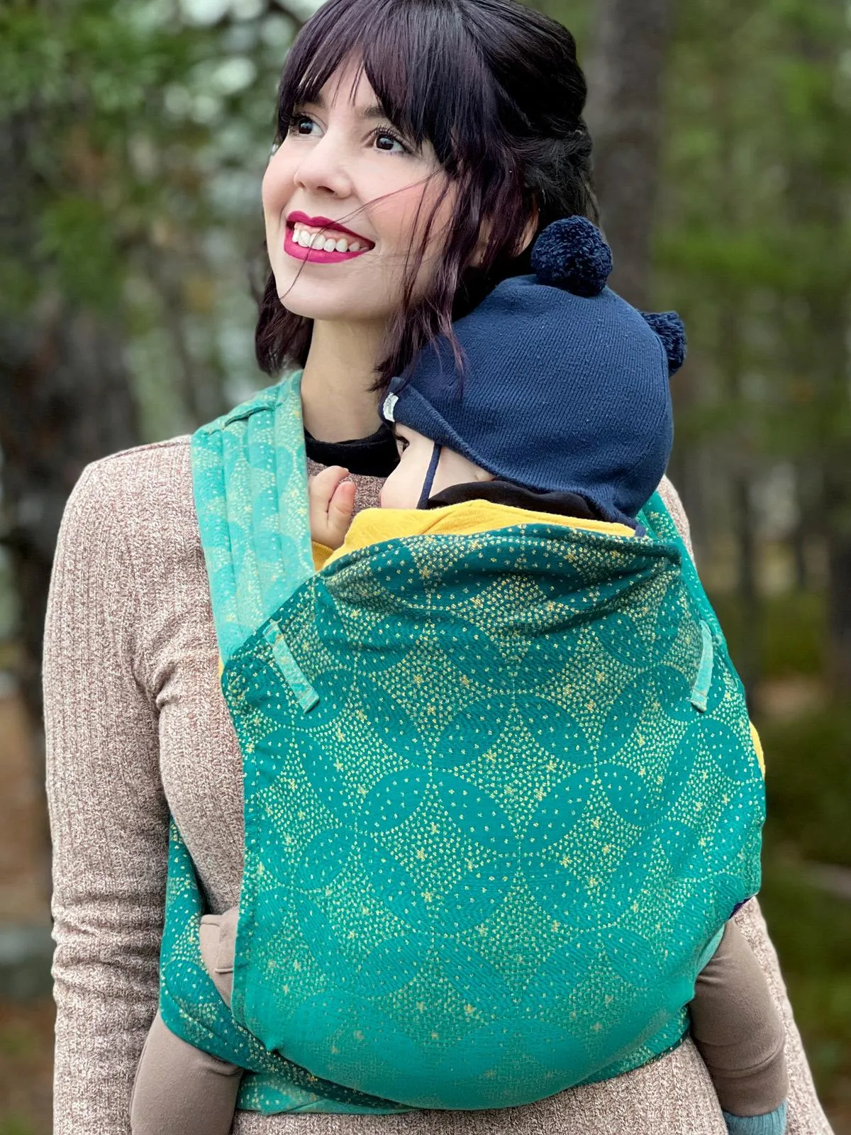 Starry Night Gold Dust Cairis Baby Carrier