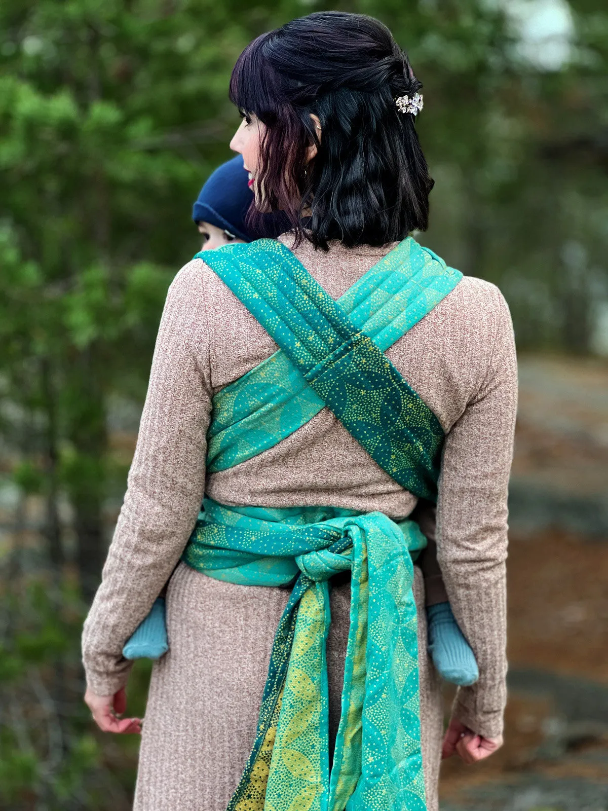 Starry Night Gold Dust Cairis Baby Carrier
