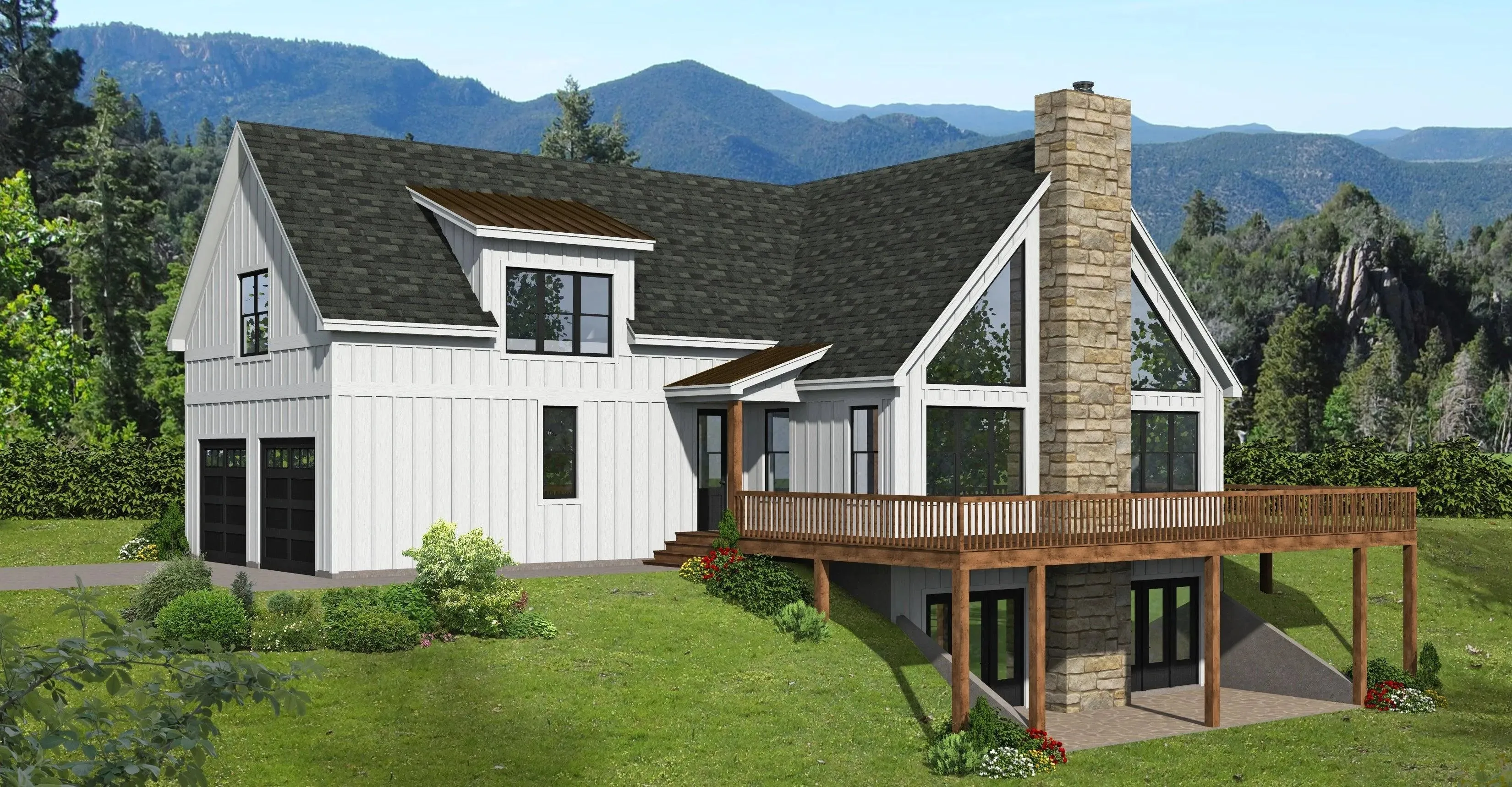 Stylish 2,569 sq ft home with spacious outdoor living areas!