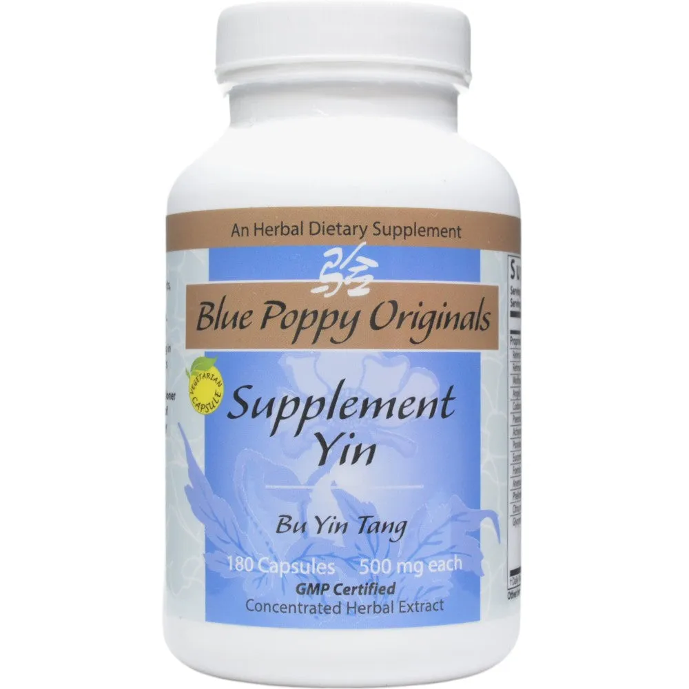 Supplement Yin 180 capsules by Blue Poppy