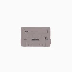 Tape Card Wallet Gray