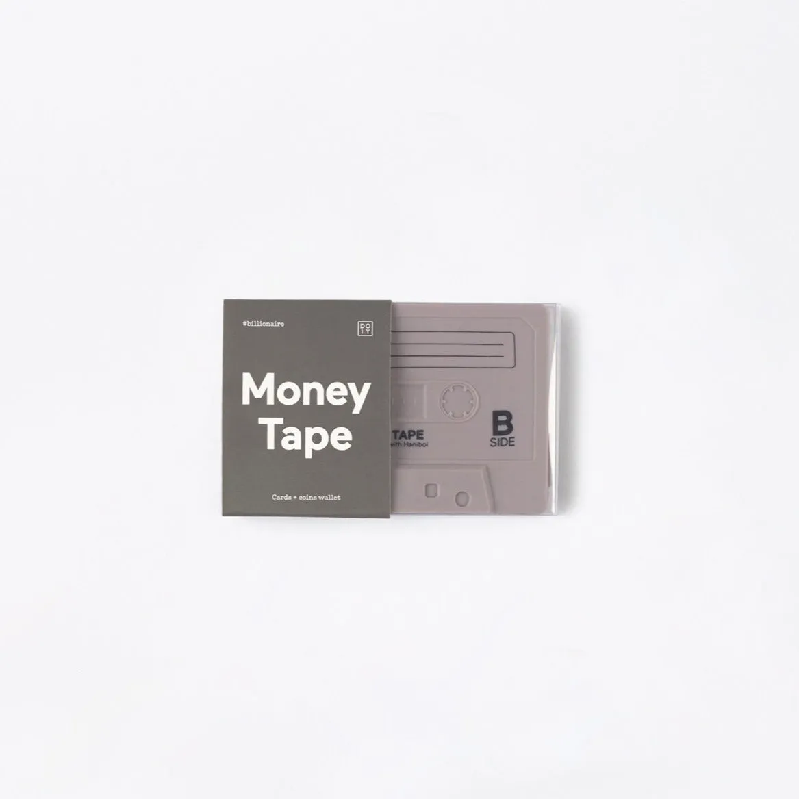 Tape Card Wallet Gray