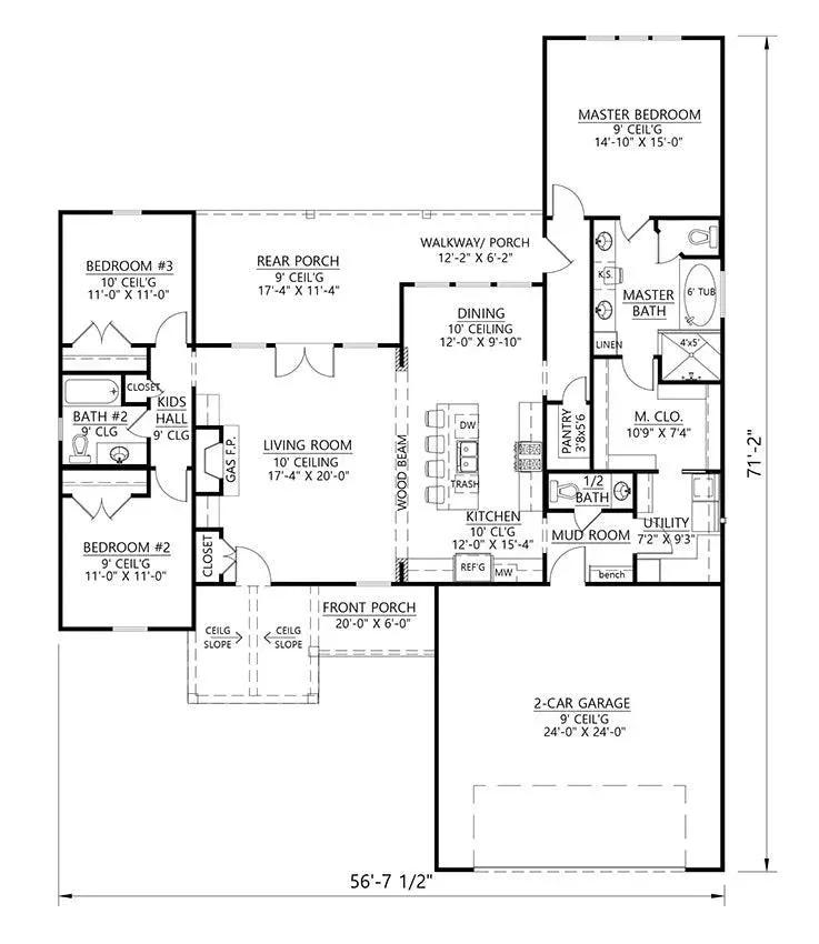 Thoughtfully Designed 3-Bedroom Home with Spacious Porches and Modern Comfort