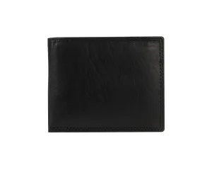 Traditional Wallet | Black Leather