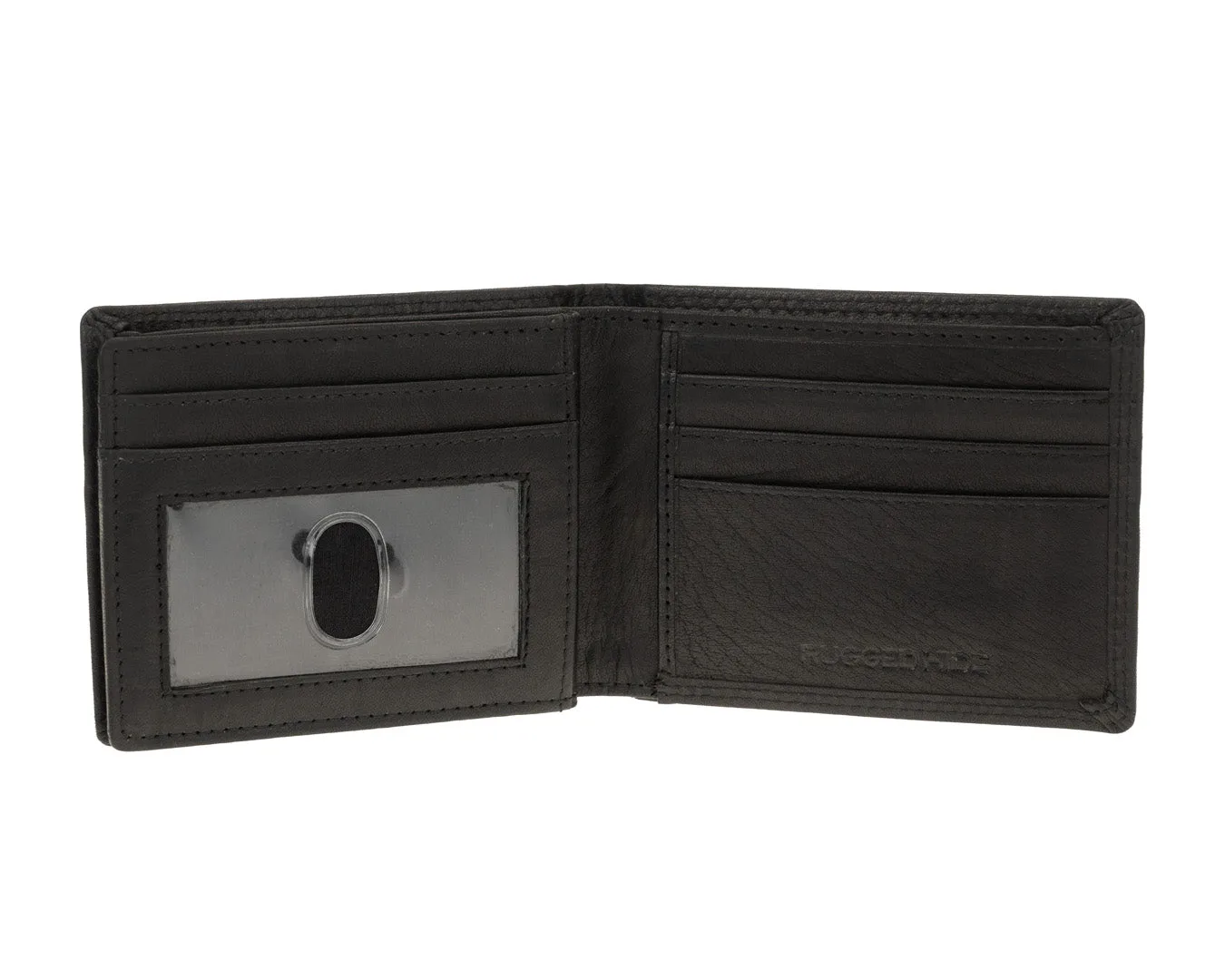 Traditional Wallet | Black Leather