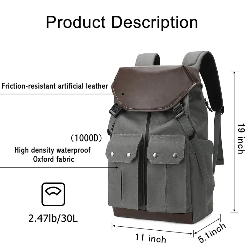Travel Laptop Backpack Big Waterproof Ruckpack
