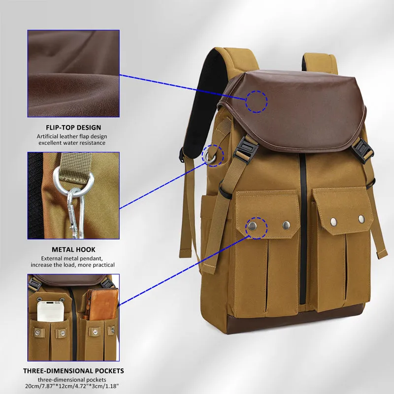 Travel Laptop Backpack Big Waterproof Ruckpack