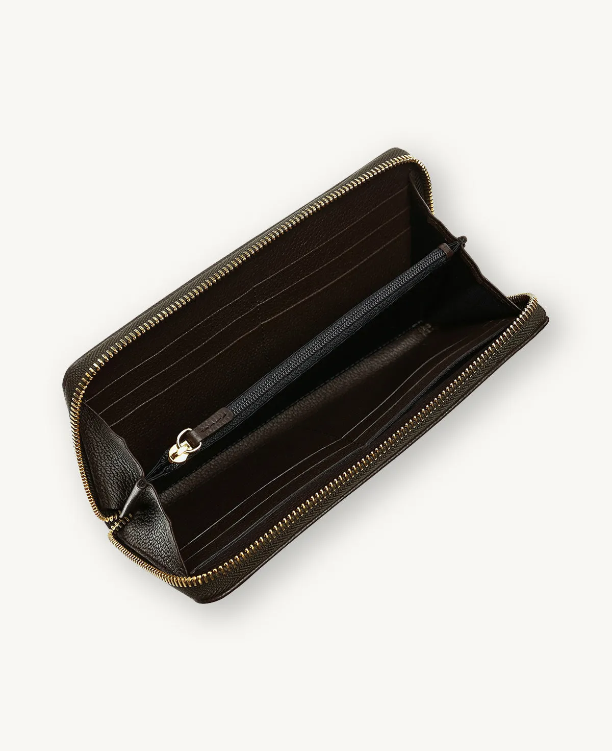 TRAVEL WALLET BROWN