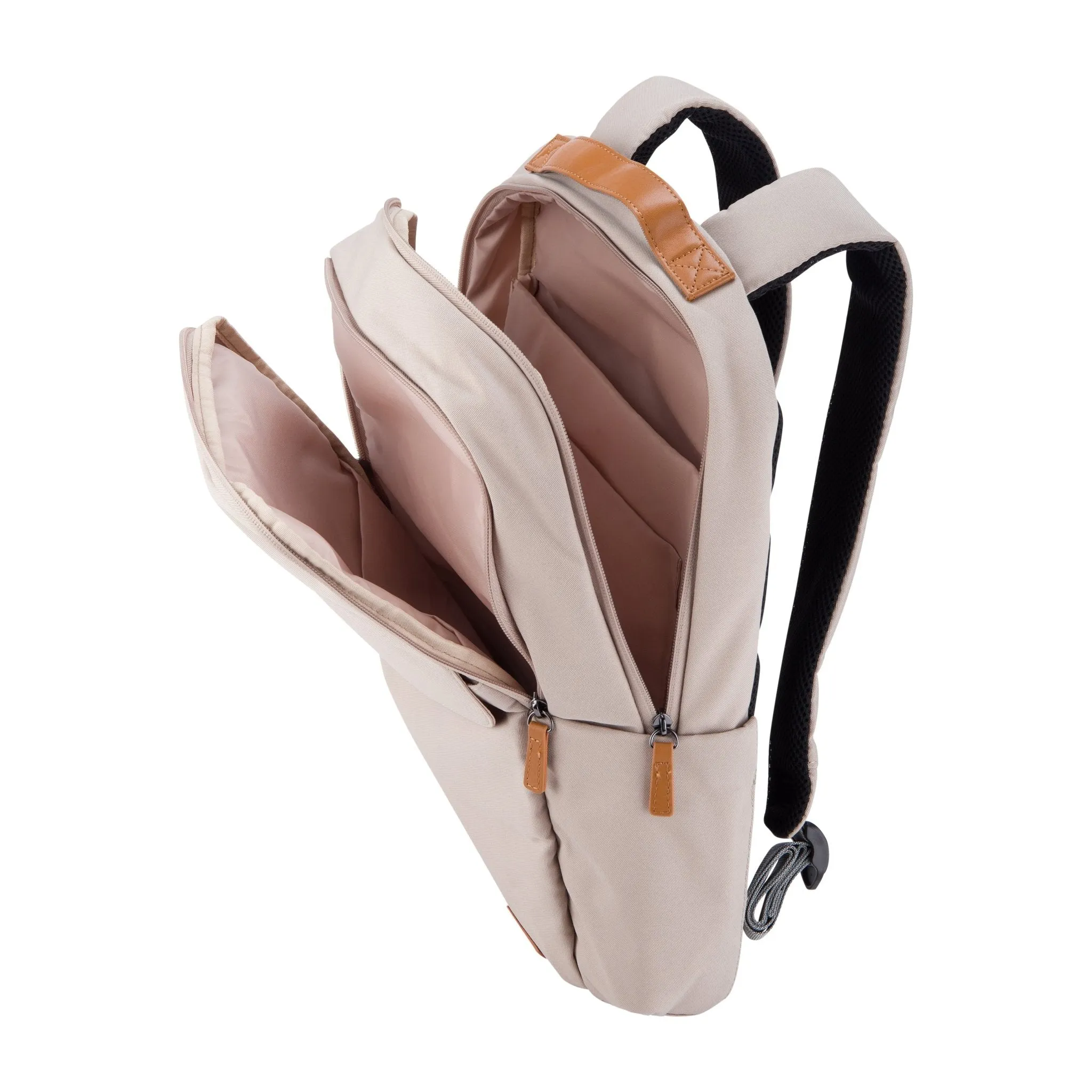 Urban 1 Beige Backpack with Laptop Pocket