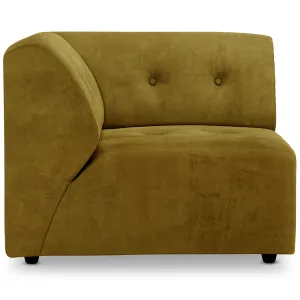 Vint Royal Velvet Couch - Element Left