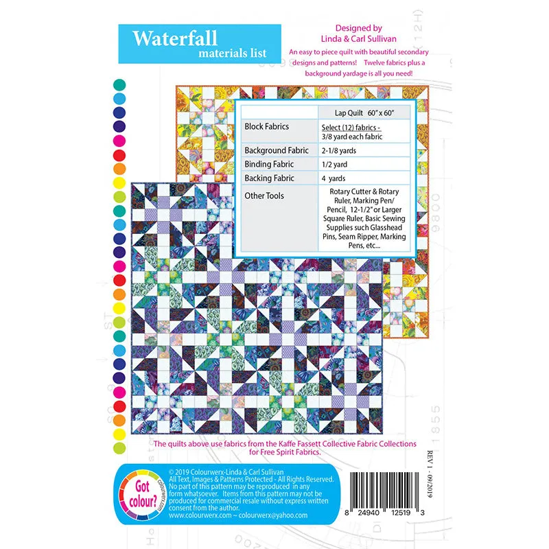 Waterfall Quilt Pattern
