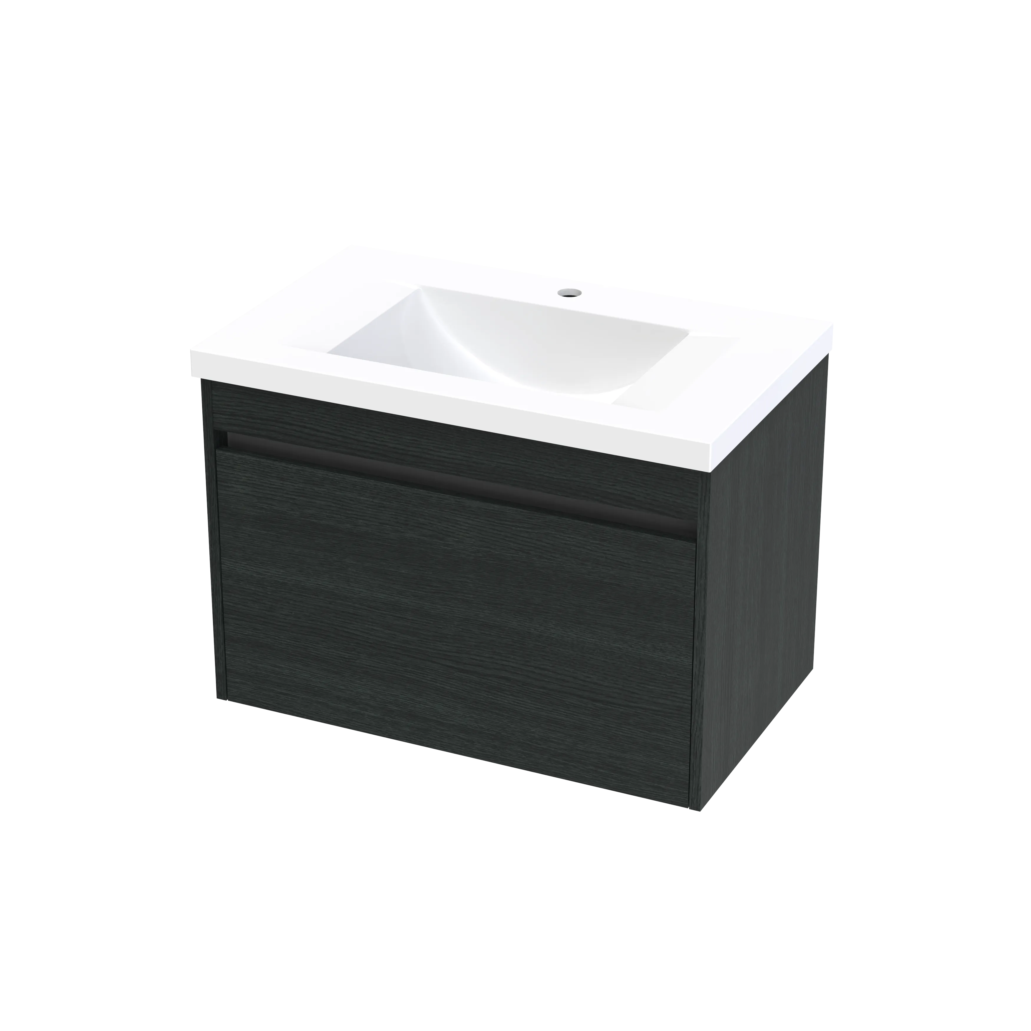 Wave Syrtari 750 1 Drawer Wall Vanity