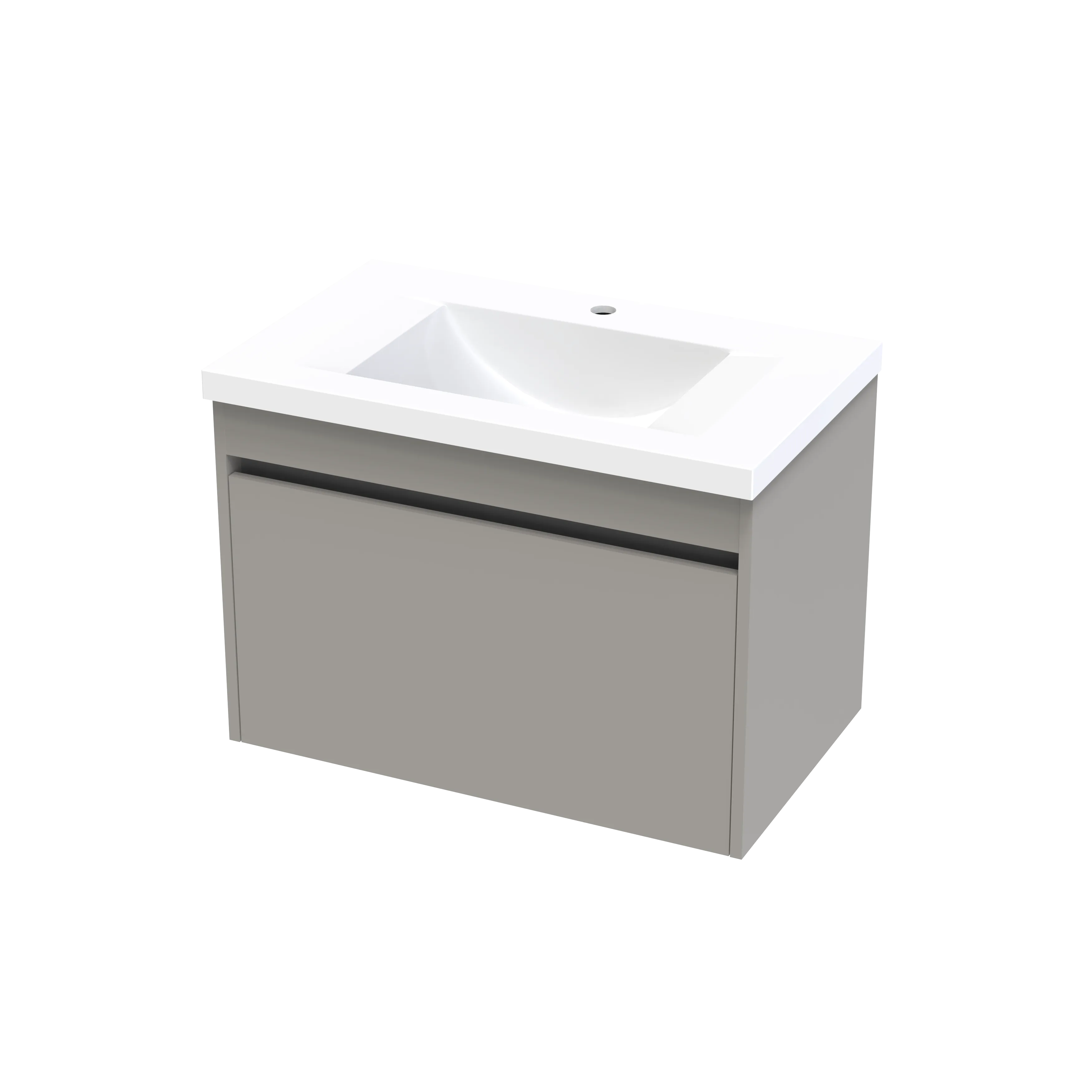 Wave Syrtari 750 1 Drawer Wall Vanity