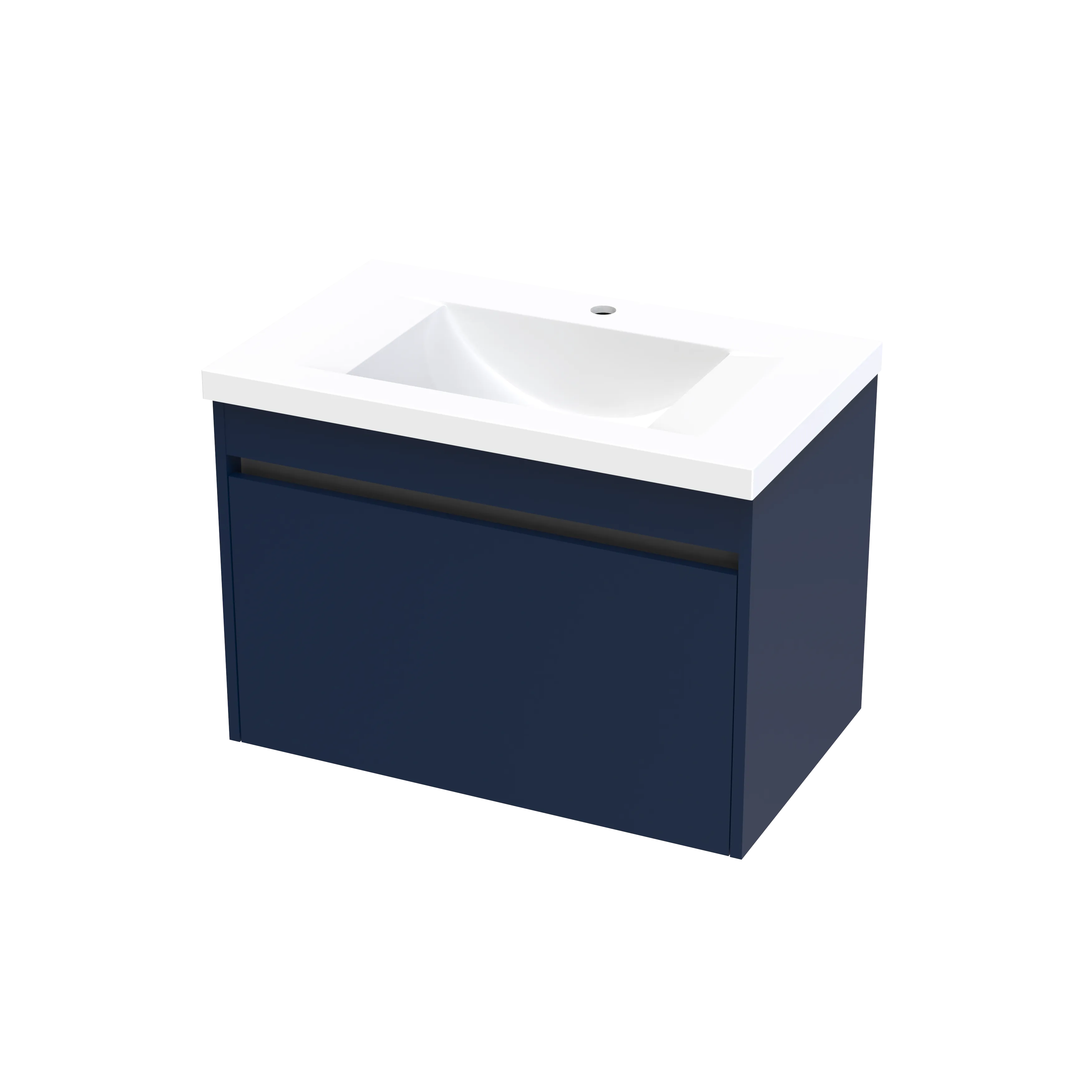 Wave Syrtari 750 1 Drawer Wall Vanity