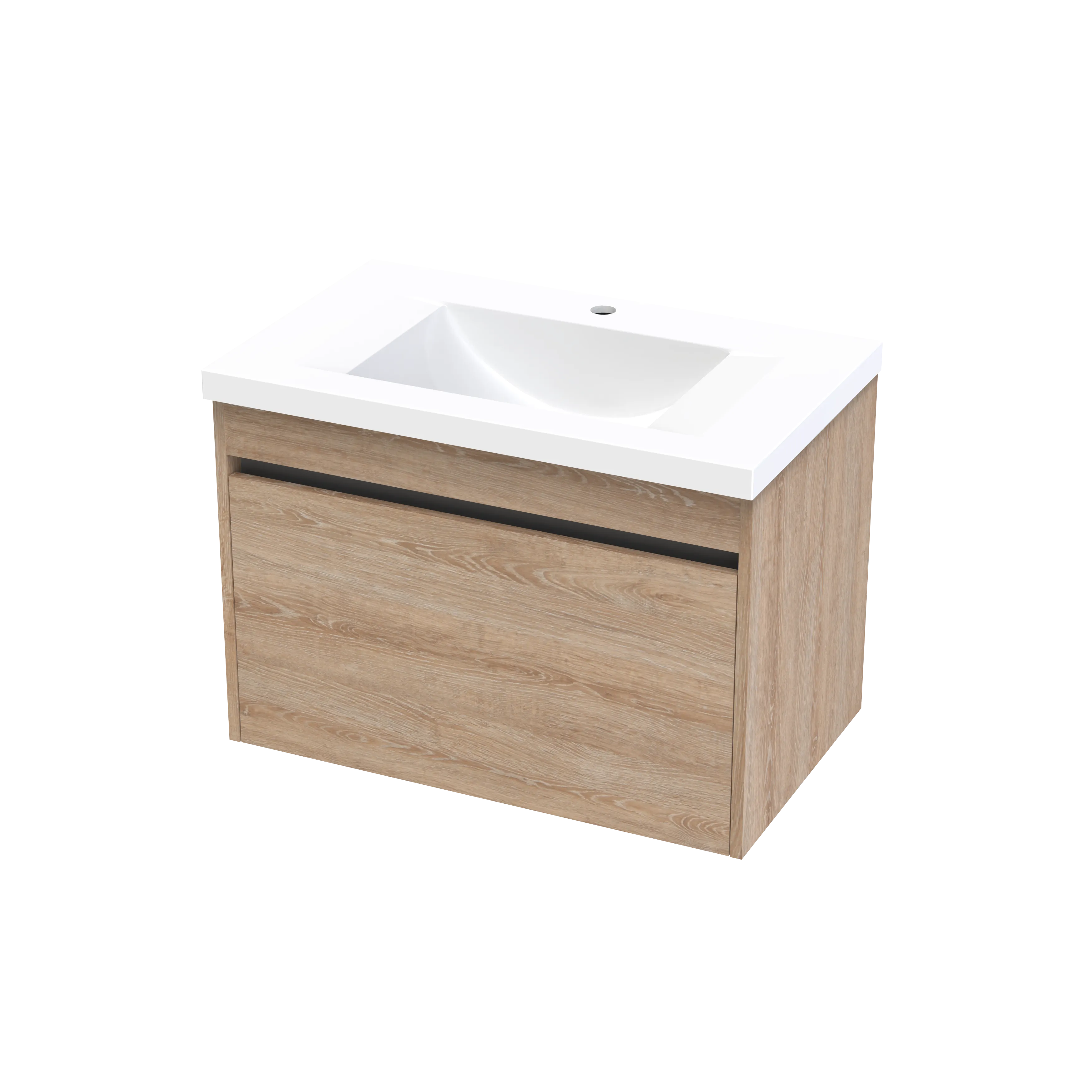 Wave Syrtari 750 1 Drawer Wall Vanity