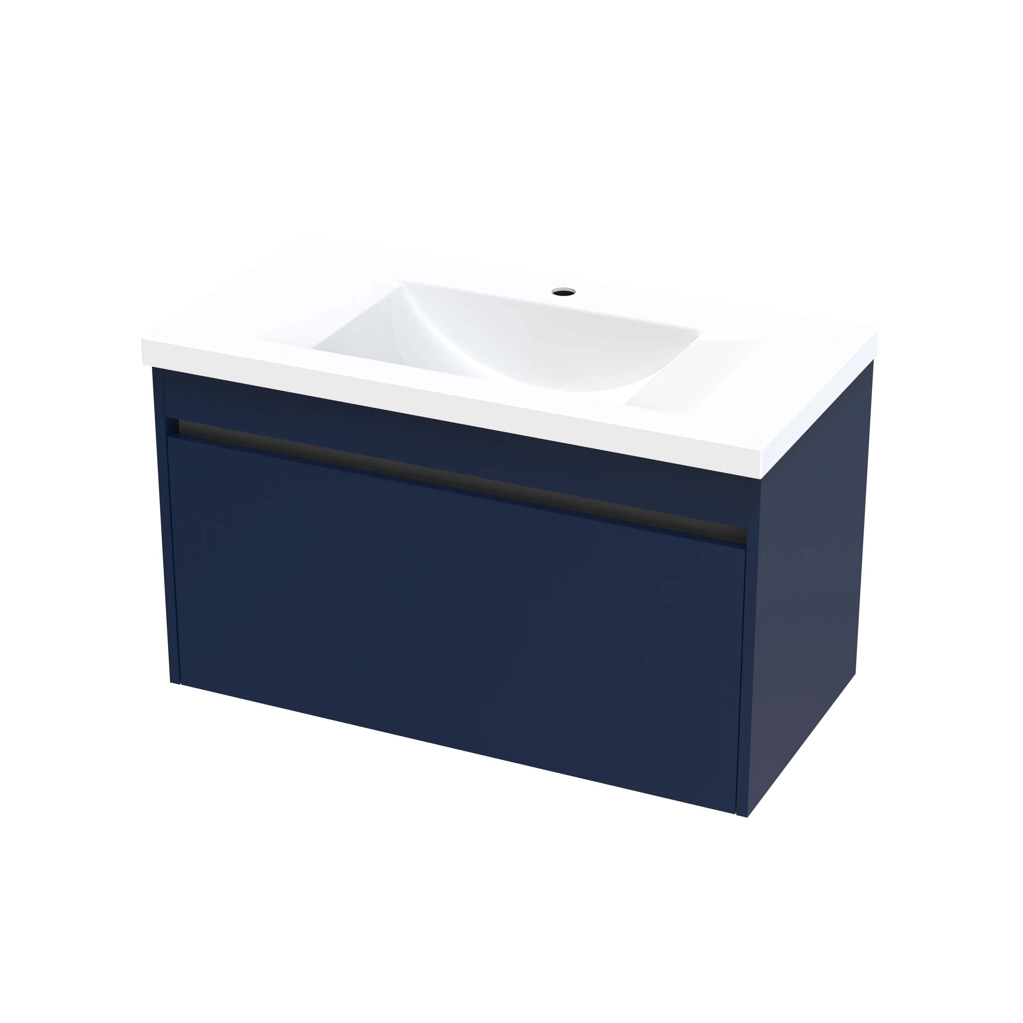 Wave Syrtari 900 1 Drawer Wall Vanity