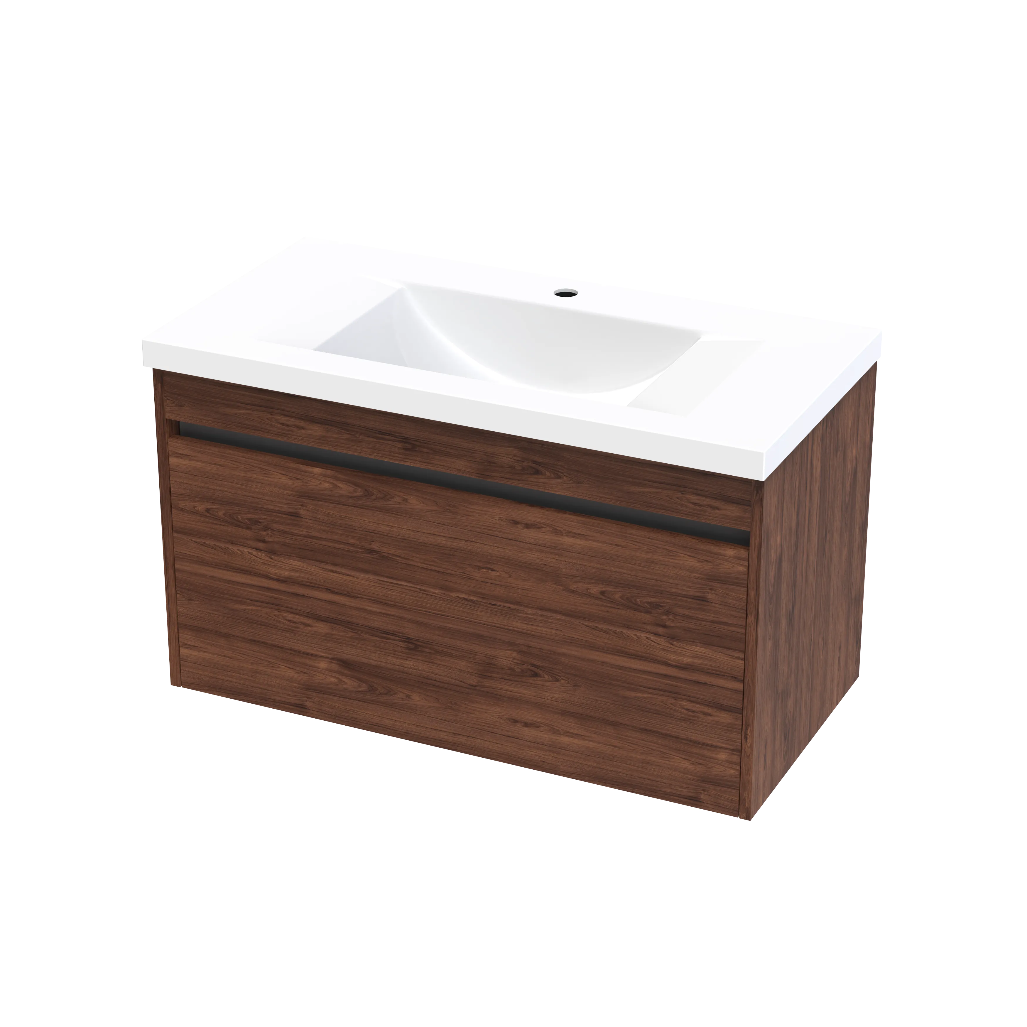 Wave Syrtari 900 1 Drawer Wall Vanity