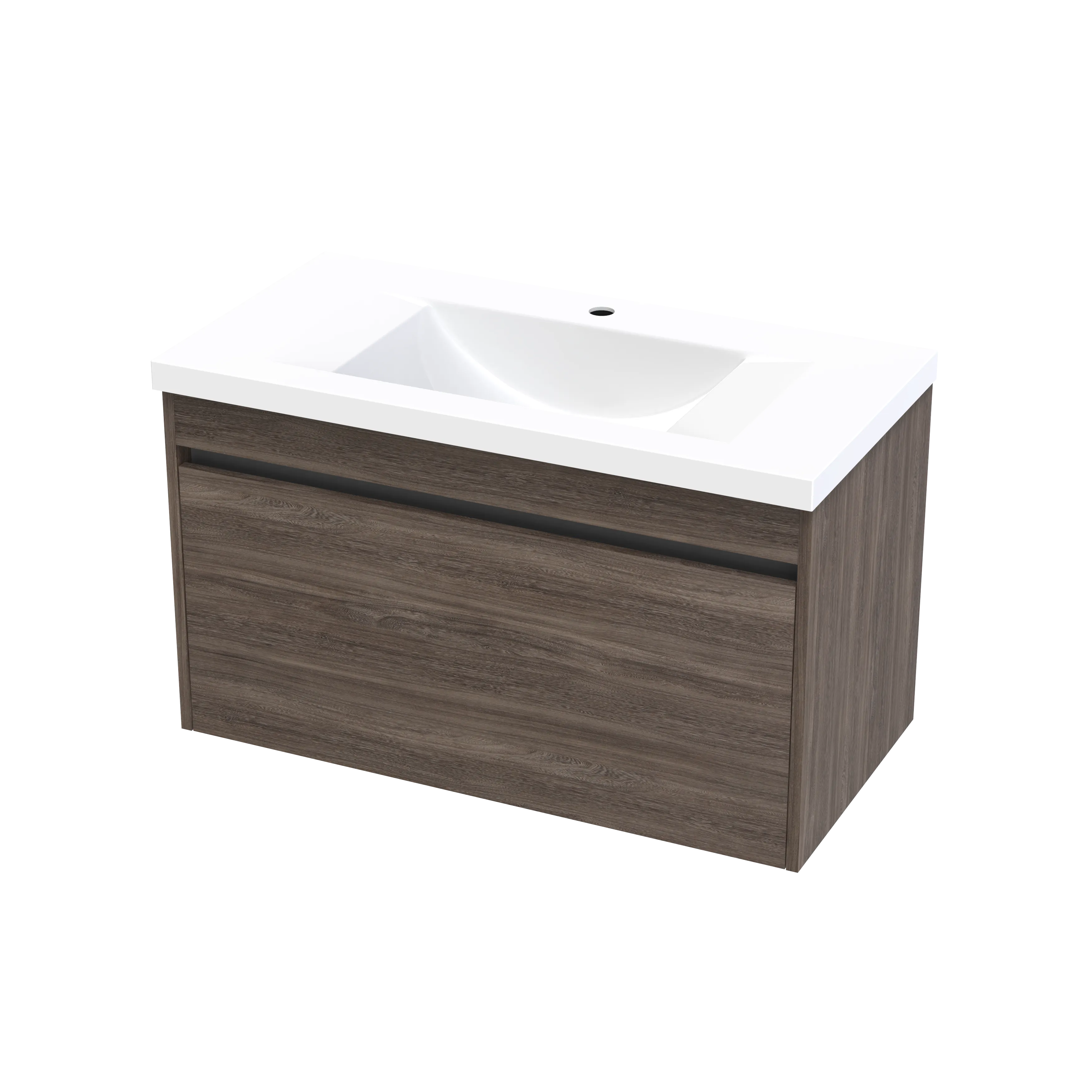 Wave Syrtari 900 1 Drawer Wall Vanity