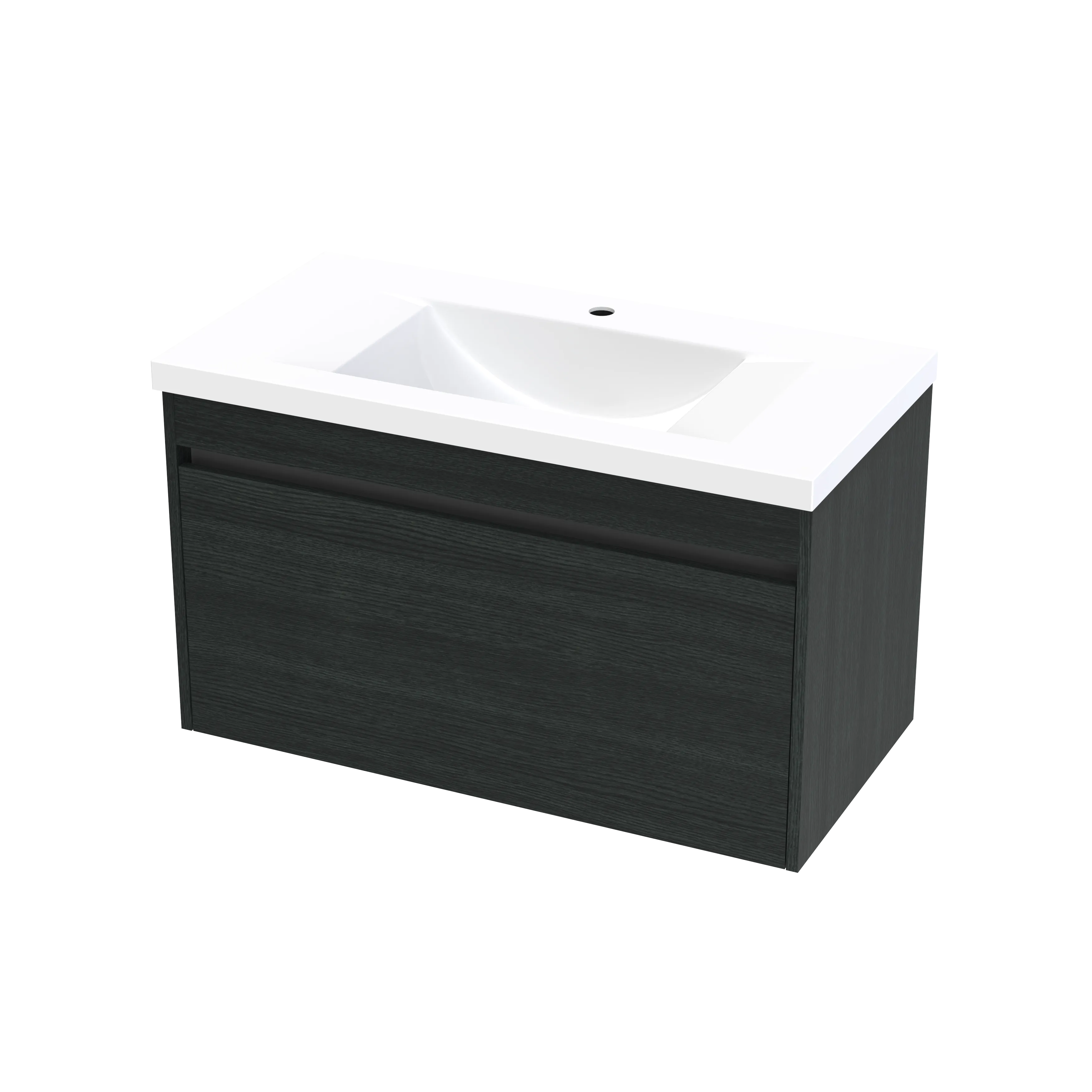 Wave Syrtari 900 1 Drawer Wall Vanity