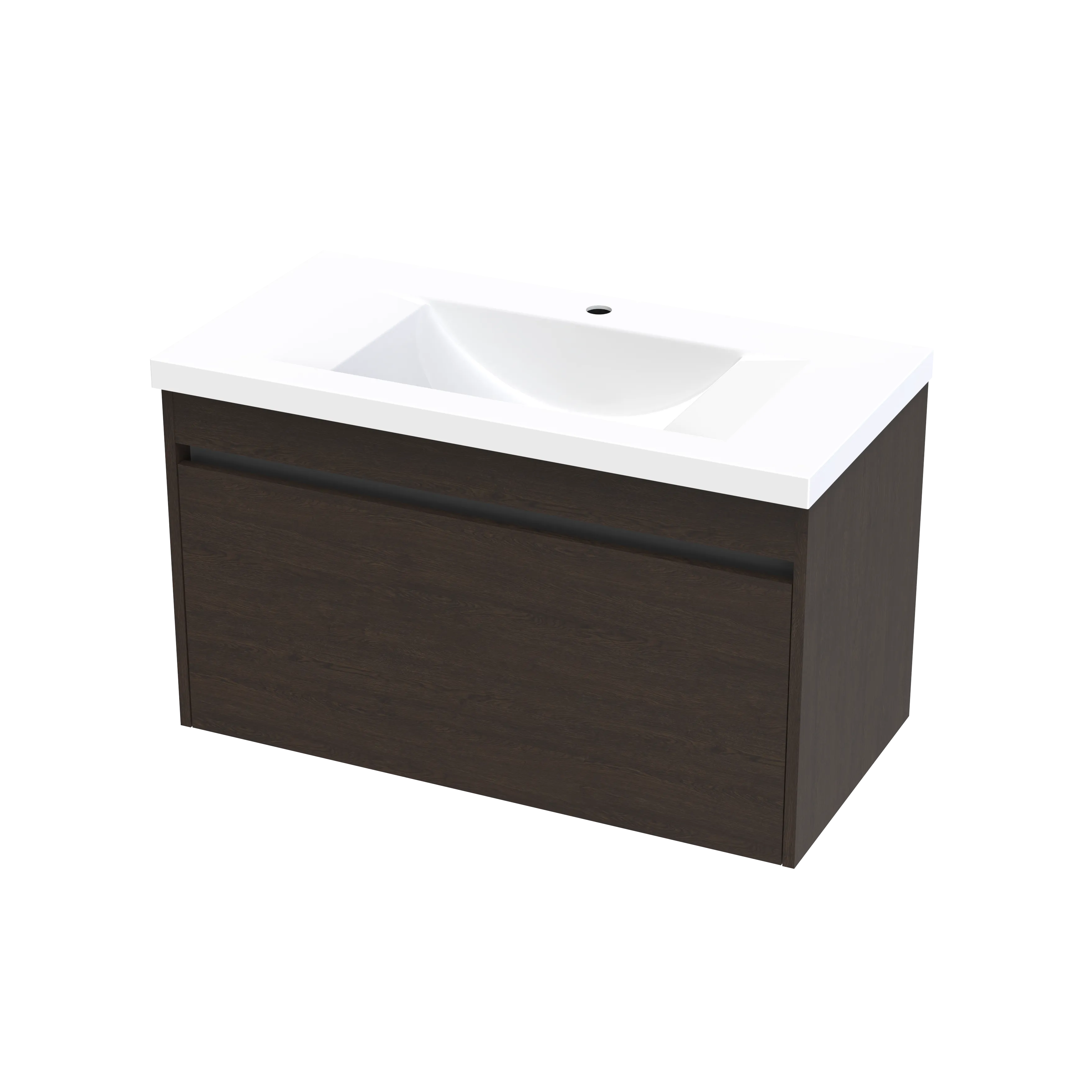 Wave Syrtari 900 1 Drawer Wall Vanity