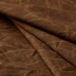 Waxed Army Duck Canvas-Nutmeg