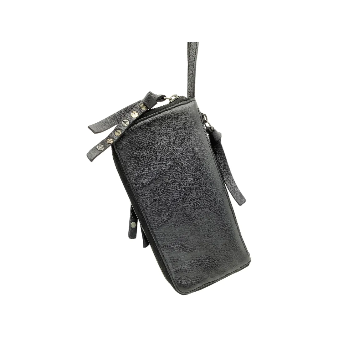 We The Free Poppy Black Wristlet Wallet
