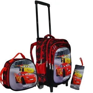 Wheeled School Bags Set of 3-Race Car