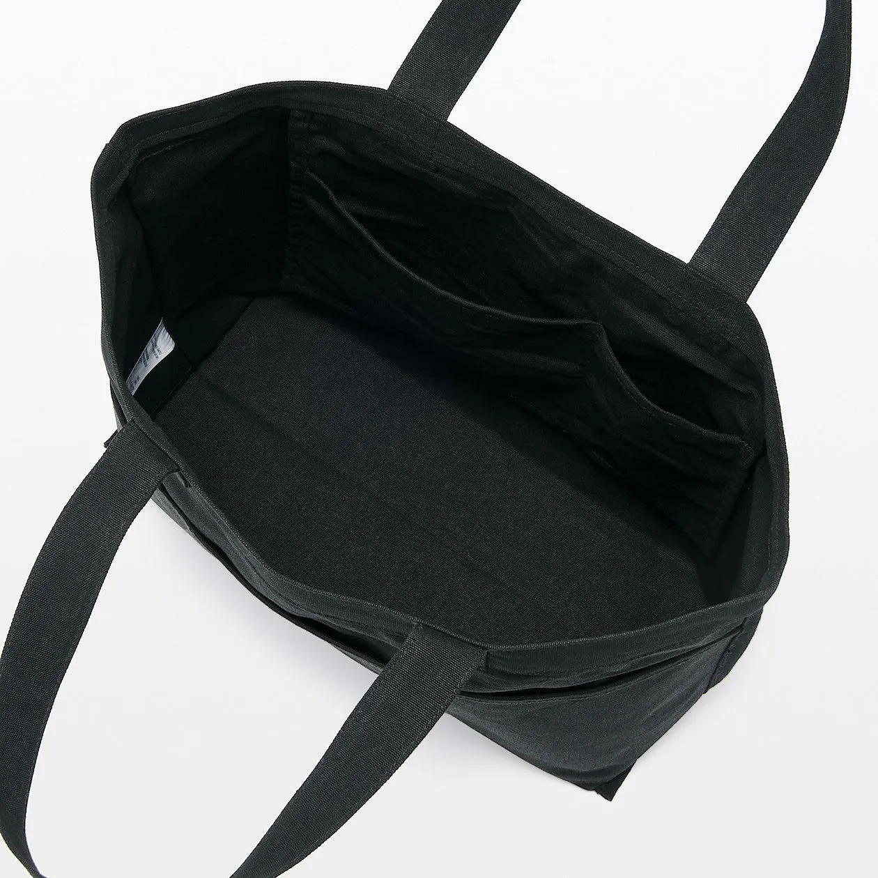 Wide Canvas Tote Bag
