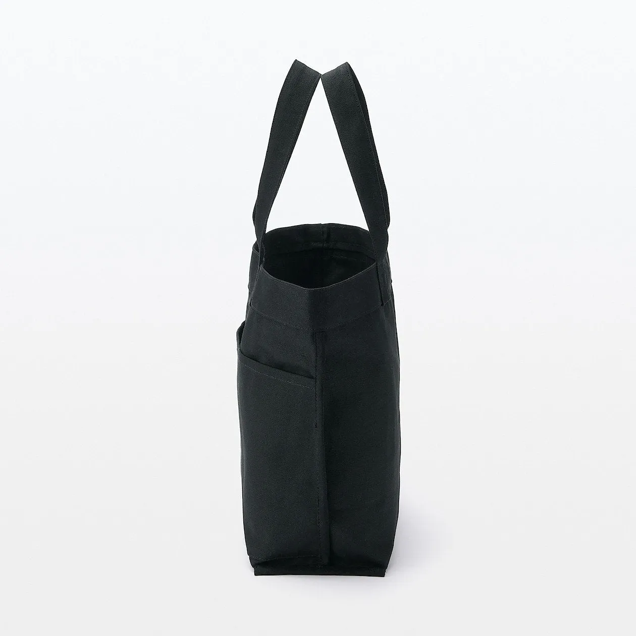 Wide Canvas Tote Bag