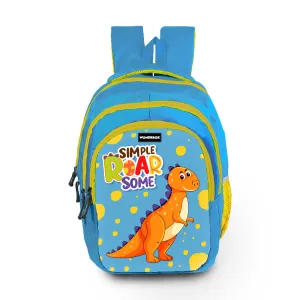 WONDRBOX Dinosaur School Bag For Boys and Girls Age 8 and up