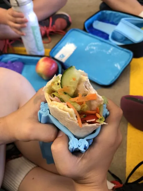 Wrap'd - Silicone Wrap Holder - Aqua
