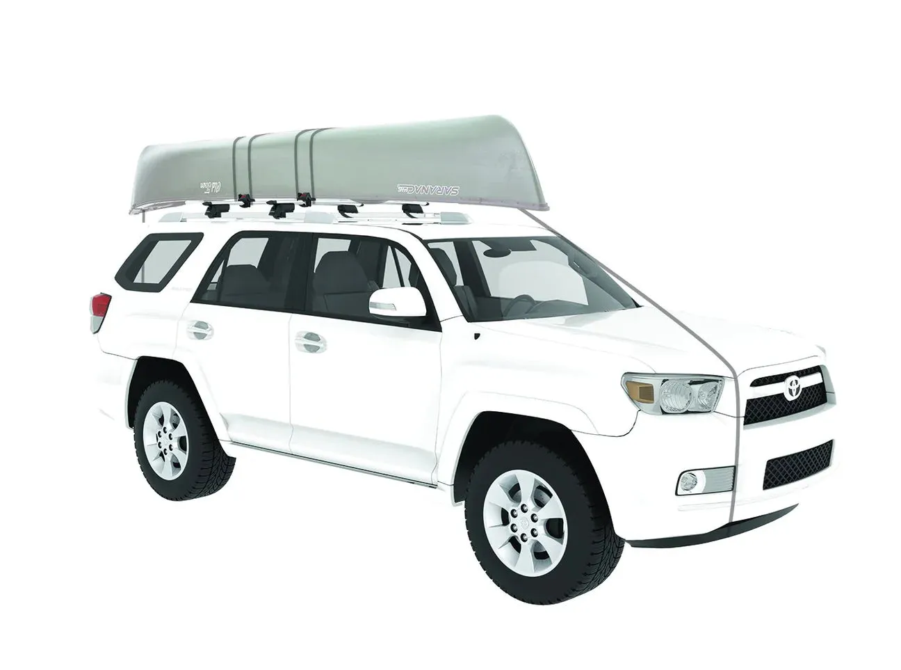 Yakima KeelOver Canoe Brackets