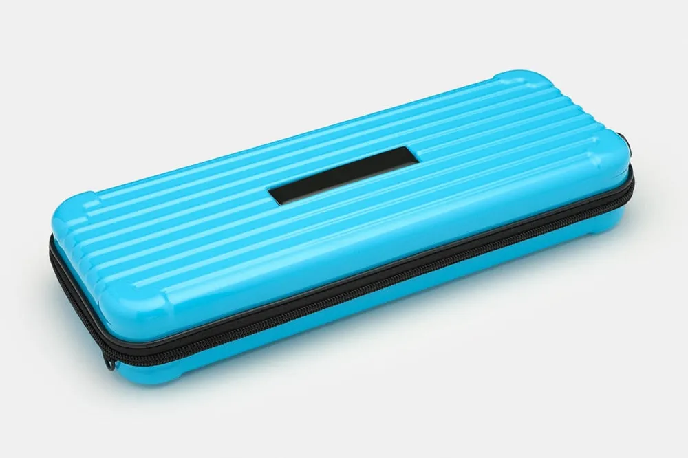 YOUMO 60% HARDSHELL KEYBOARD CARRYING CASE Flocked polyester with Zip closure mechanical keyboard gh60 poker