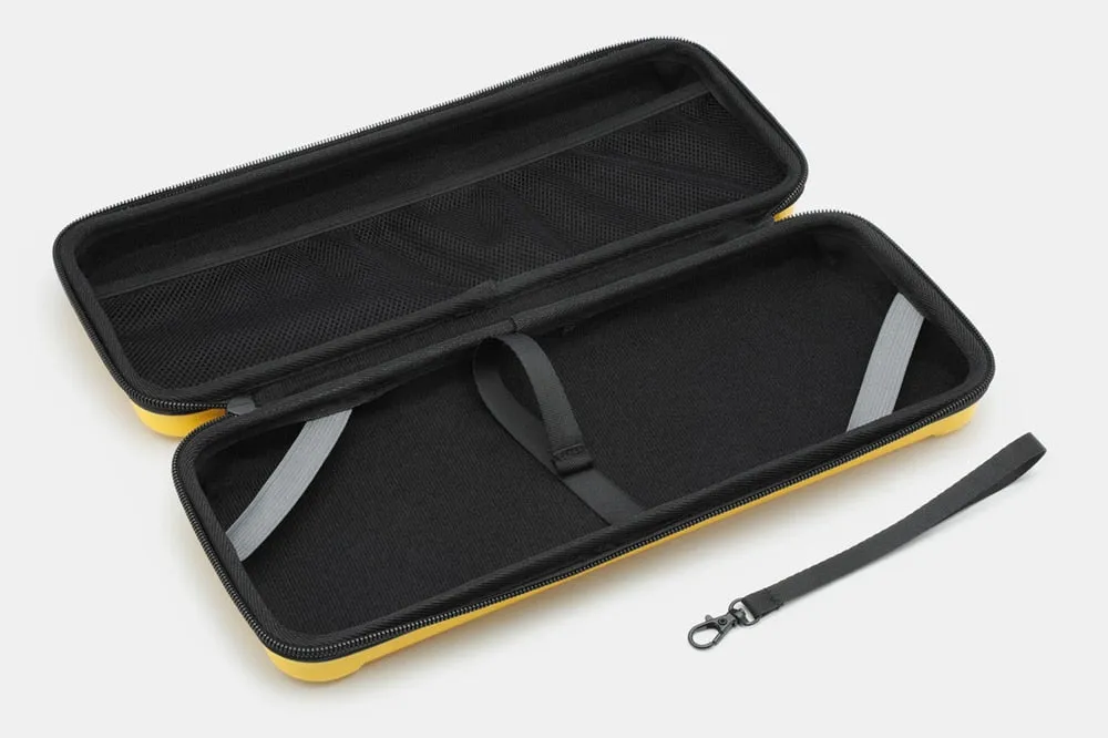 YOUMO 60% HARDSHELL KEYBOARD CARRYING CASE Flocked polyester with Zip closure mechanical keyboard gh60 poker