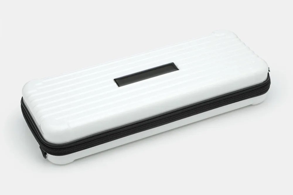 YOUMO 60% HARDSHELL KEYBOARD CARRYING CASE Flocked polyester with Zip closure mechanical keyboard gh60 poker