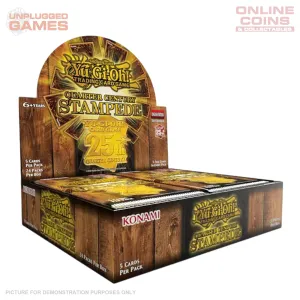 Yu-Gi-Oh! - Quarter Century Stampede - SEALED Booster Box (24 Boosters)