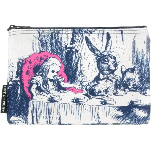 Zipped Pouch - Alice in Wonderland