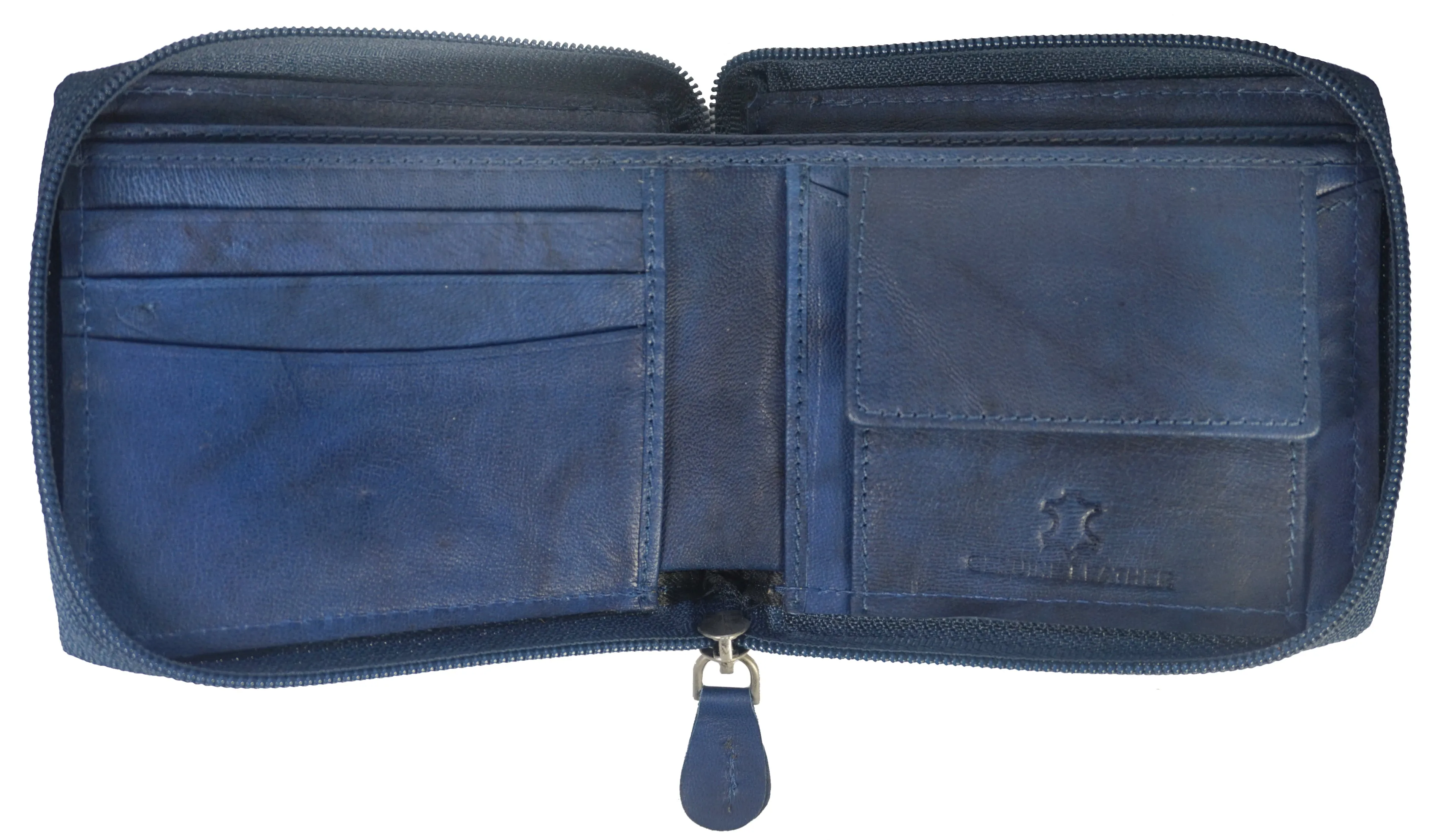 Zipper Mens Wallet ZW101-BL